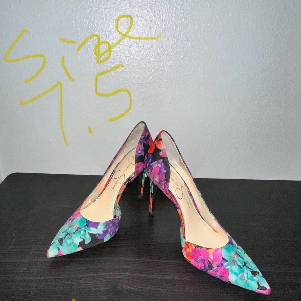 Floral Heels